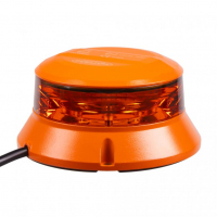 [Robustní oranžový LED maják, oranž.hliník, 36W, ECE R65]
