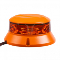 [Robustní oranžový LED maják, oranž.hliník, 36W, ECE R65]