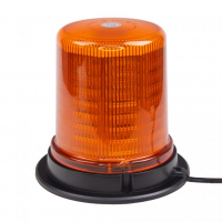 [LED maják, 12-24V, 128x1,5W oranžový, pevná montáž, ECE R65]