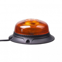 [LED maják, 12-24V, 18xLED oranžový, magnet, ECE R65]