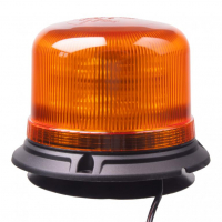 [LED maják, 12-24V, 16x5W LED oranžový, magnet, ECE R65]