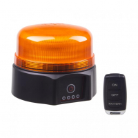 [AKU LED maják, 36xLED oranžový, dálkové ovládání, magnet, ECE R65]