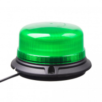[LED maják, 12-24V, 36xLED zelený, magnet, ECE R10]
