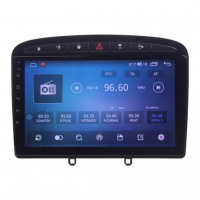[Autorádio pro Peugeot 308, 408 s 9" LCD, Android, WI-FI, GPS, CarPlay, Bluetooth, 4G, 2x USB]