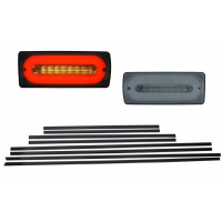 [LED-es hátsó lámpák Light Bar Smoke ajtólécekkel, Black Mercedes G-class W463 (1989-2015)]